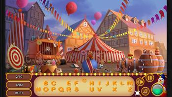 Game Circus Hidden Letters 