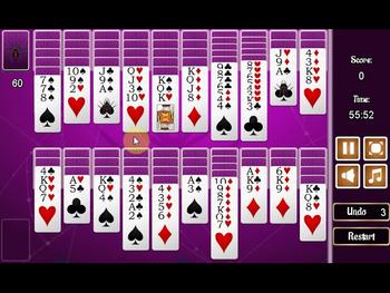 Game Huge Spider Solitaire 
