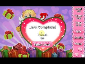 Game Mahjongg Valentine 