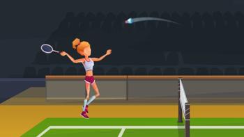 Power Badminton // Gameplay 
