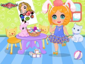 Baby Easter Nails Game  - Video Games For Girls 