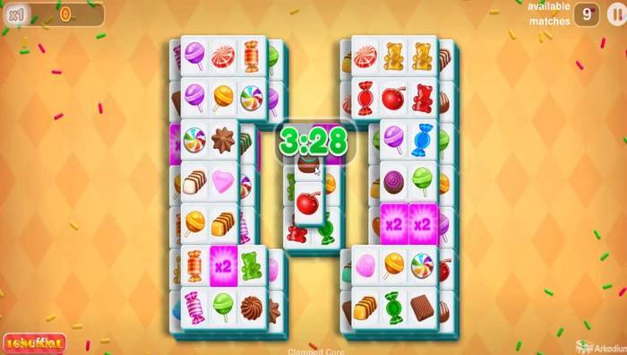 Candy Mahjong - Online Žaidimas