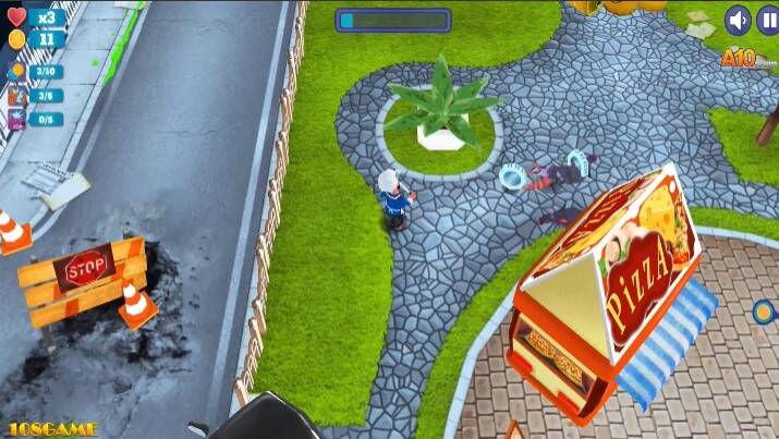 rat on a scooter online game to play