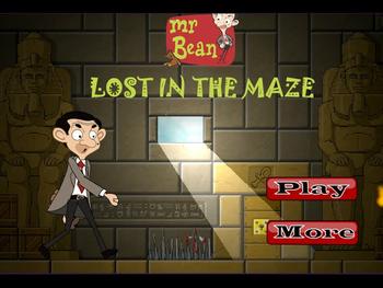 Mr Bean lost in the maze Game 