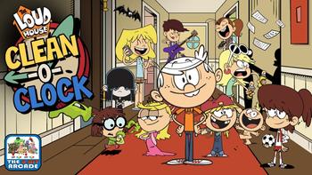 The Loud House: Clean-O-Clock - Keep the House Clean and Tidy (Nickelodeon Games) 