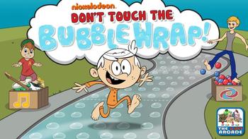Nickelodeon: Don't Touch the Bubble Wrap! - The Floor is Bubble Wrap (Nickelodeon Games) 