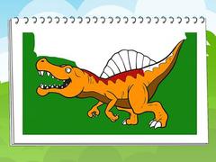 Coloring Book Dinosaurs