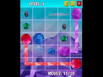 Gems glow puzzle game level1 to level10 complete 