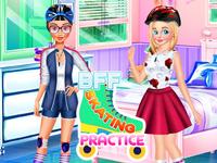 BFF Skating Practice