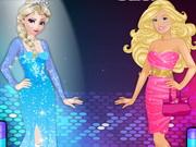 Princess Elsa Vs Barbie Fashion Contest 