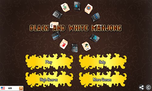 Mahjong Black And White
