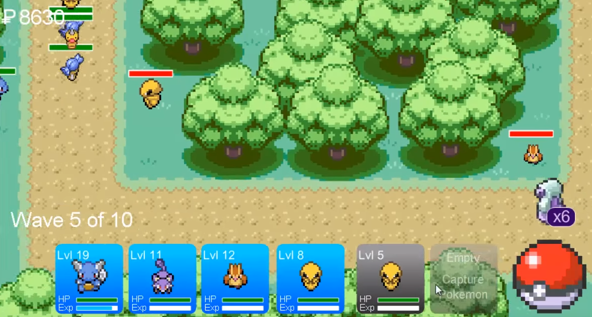 Pokemon Tower Defense - Play On VitalityGames