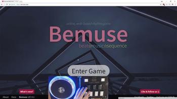 Free rhythm game: Bemuse! (stream VoD) 