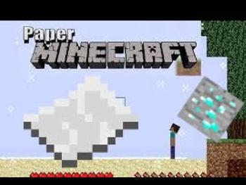 Paper Minecraft Game Play Paper Minecraft Online For Free At Yaksgames
