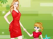 Mother And Daughter Dress Up