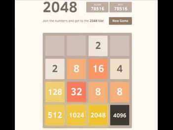 2048 record: 151,796 points and the 8192 tile 