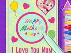 Elsa Mother's Day Card