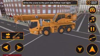 Heavy Crane Simulator Game 2018 - New CONSTRUCTION Heavy Machine Missions Android GamePlay FHD 