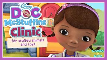 Doc McStuffins Clinic For Stuffed Animals & Toys - Disney Junior Game For Kids 