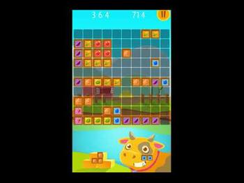 playing Farm Blocks 10x10 with BTS FAKELOVE 