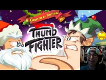 Let's Play Thumb Fighter- Christmas Edition 