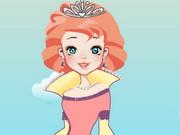 Cute Princess In Play Garden