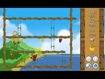 Game Monkey in Trouble 