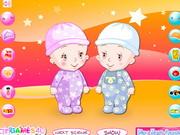 Baby Twins Dress Up