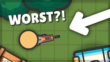 Top 7 worst weapons in Zombsroyale 