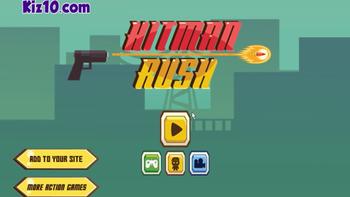 Hitman Rush - Game Walkthrough  Kiz10.com 