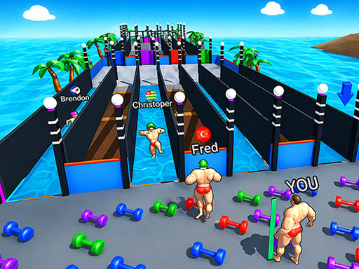 Muscle Race Game Game - Play Muscle Race Game Online for Free at YaksGames