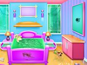 Twin Girls Room Cleaning