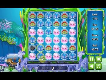 Game Sea Life Puzzle 