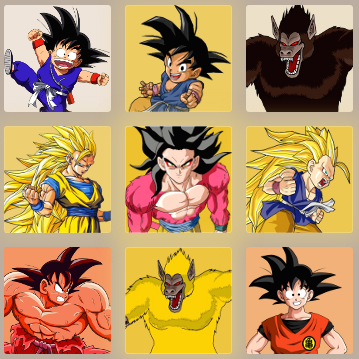 2048 Dragonball Z 🕹️ Play Now on GamePix