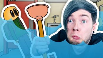 FLOODING THE SCHOOL TOILET!! | Riddle School 3 