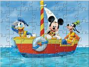 Mickey Boat Puzzle