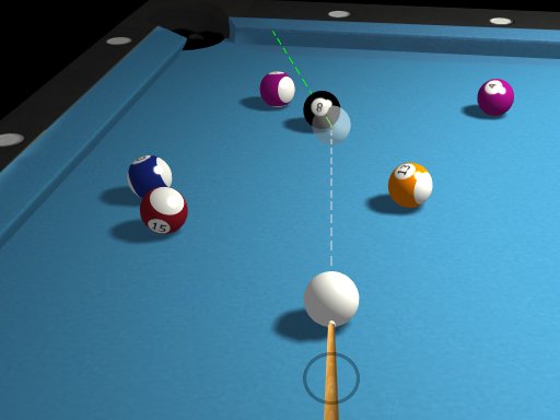 Jogo 3D Billiard 8 Ball Pool no Jogos 360