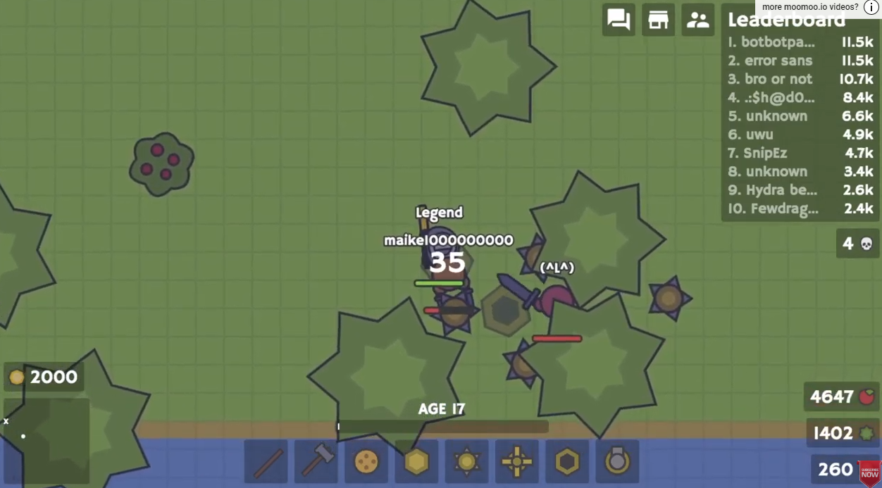 Play Moomoo.io  Free Online Games. KidzSearch.com