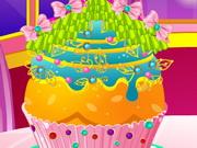 Barbie Glittery Cupcake