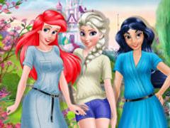 Princesses At Yard Sale