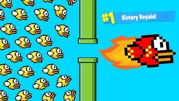 NEW .iO GAME! BATTLE ROYALE FLAPPY BIRD! WORLD RECORD SCORE in FLAPPYROYALE.IO CHALLENGE 