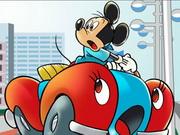 Mickey Car Puzzle