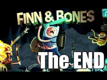 Adventure Time - FINN & BONES (THE END) - Cartoon Network Games 