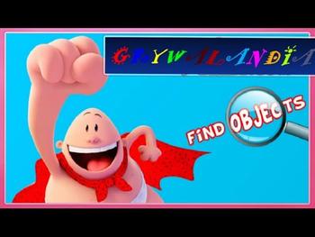 The Captain Underpants - Find Objects 