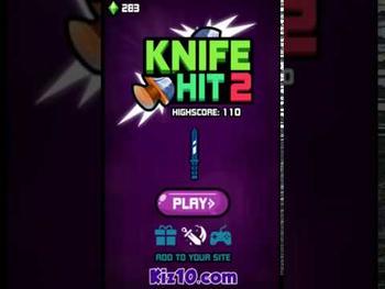 Knife Hit 2 - Game Walkthrough  Kiz10.com 