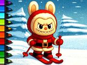 Easy Coloring Labubu Time