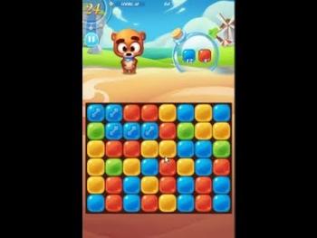Bear boom bubbles matching game level1 to level5 complete 