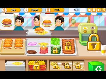 Game Burger Shop 