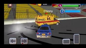 Chasing car crash demolition gameplay 