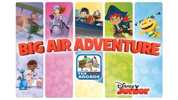 Disney Junior Big Air Adventure - Take To The Skies With Your Favs (Disney Junior Games) 